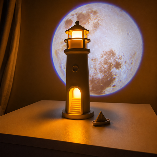 MyMoonBeacon™ Lighthouse Moon Lamp
